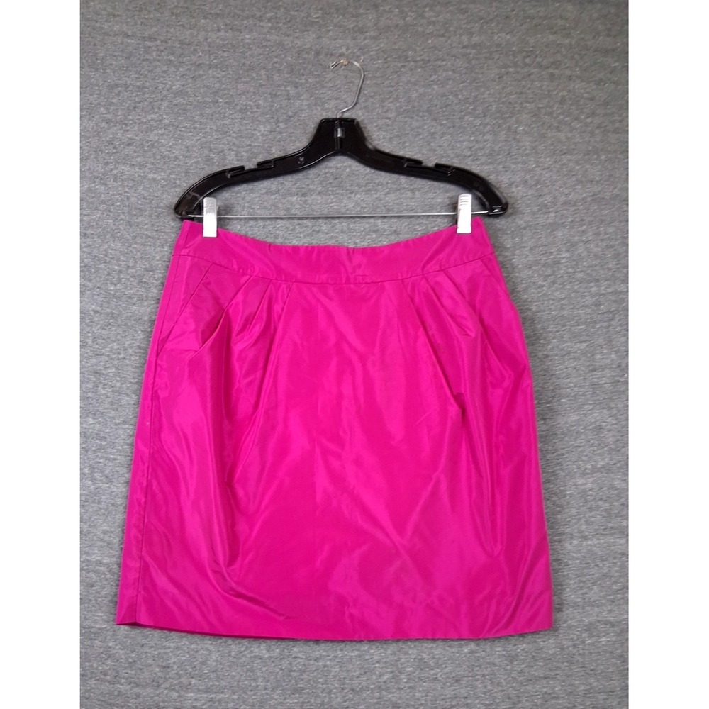 Banana‎ Republic Womens Skirt 10 Petite Pink Mini Barbiecore Preppy Dopamine Pop